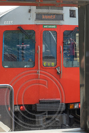 Underground reflections Upminster 23072016