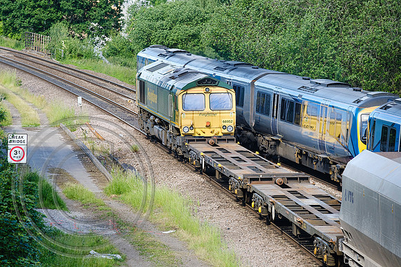 66952 6Z65 Colne Bridge 16062021 - DSCF0989