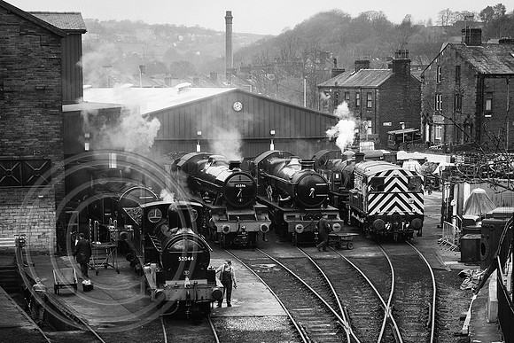Loco line up Haworth Shed 21032024 - DSCF8374