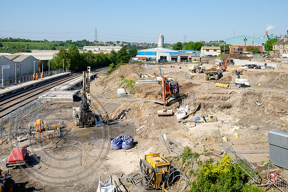 Low Moor Station Construction 06062016 2