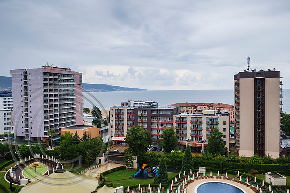 Sea view from Royal Beach Hotel Sunny Beach Bulgaria 14072019 - DSCF4784