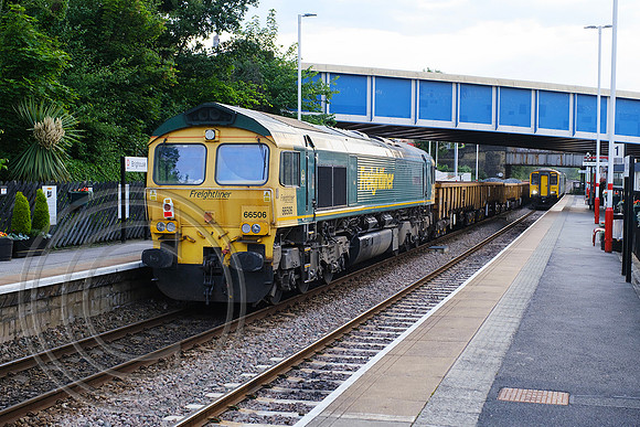 66506 + 66597 6Y20 Brighouse 13062025 - DSCF3464