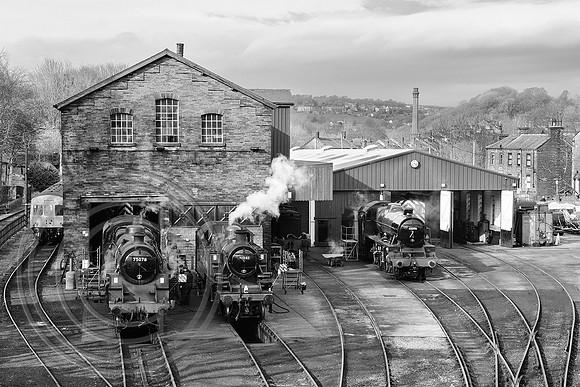 Haworth Shed and Yard 21032024 B&W Sfx - DSCF8586