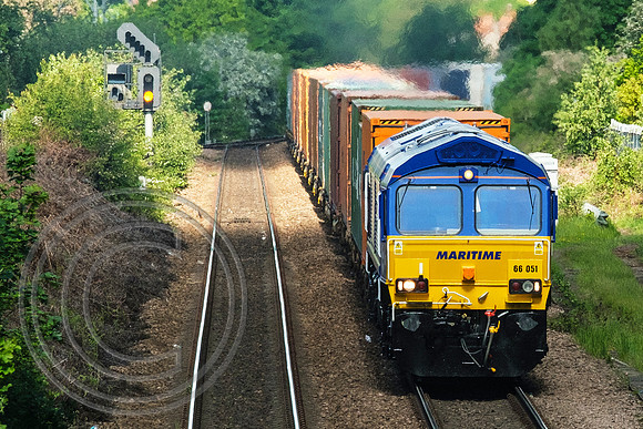 66051 4L45 Oakenshaw Jn 21052019 crop - DSCF2895