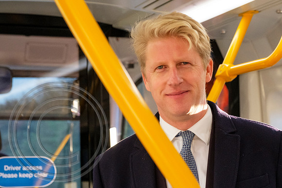 Jo Johnson Tram Train Launch 25102018 - DSCF7063