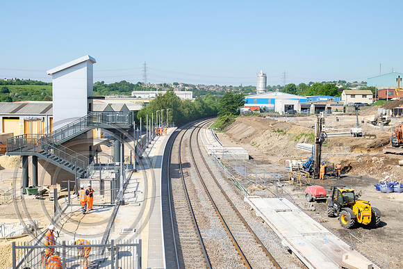 Low Moor Station Construction 06062016 3