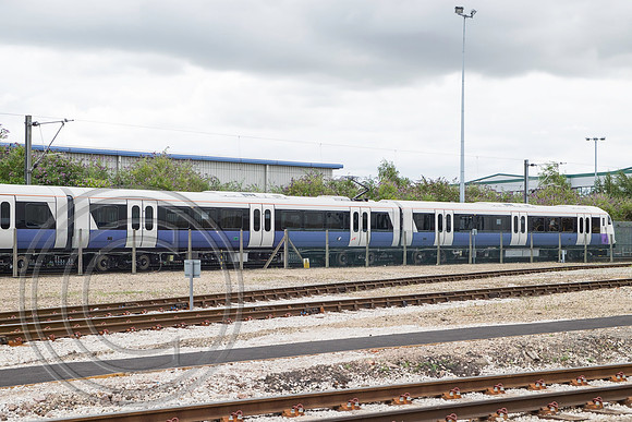 Class 345 on test Press Event at Bombardier Transportation UK Derby 29072016 6