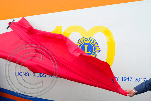 East Midlands Trains' and Lions Clubs 100 dedication ceremony
