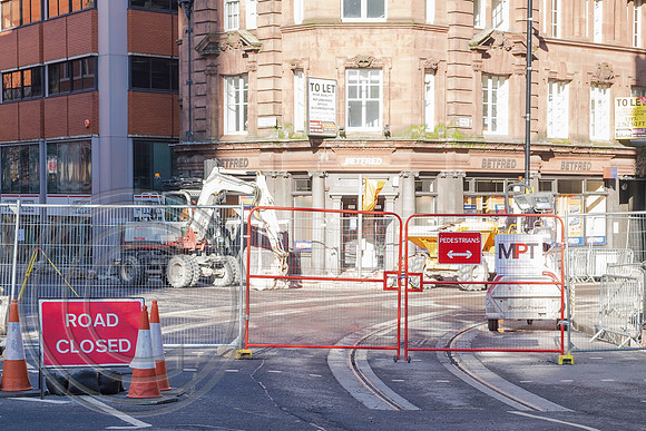 Junction of Cross Street and Princess Street 23022016