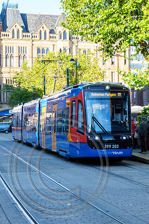 399203 2A26 Cathedral Tram Train Launch 25102018 - DSCF7094