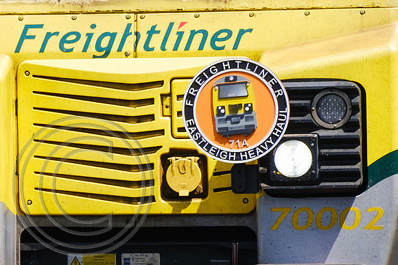 Freightliner Heavy Haul Headboard 70002 Ropley 11072025 - DSCF3786