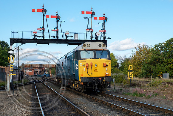 50008 SVR Kidderminster 03102018 - DSCF6494