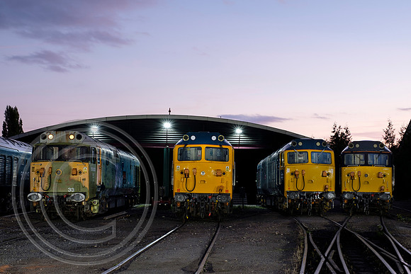 D433+D400+50035+50031 SVR Kidderminster 03102018 - DSCF6603