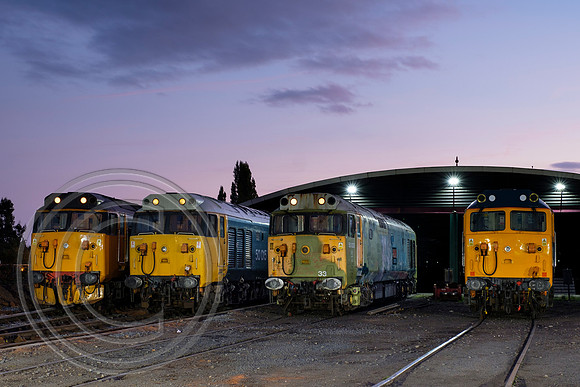 50011+50015+D433+D400 SVR Kidderminster 03102018 - DSCF6602