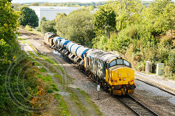 37423 + 37402 3S14 Colne Bridge 07102020 - DSCF8626