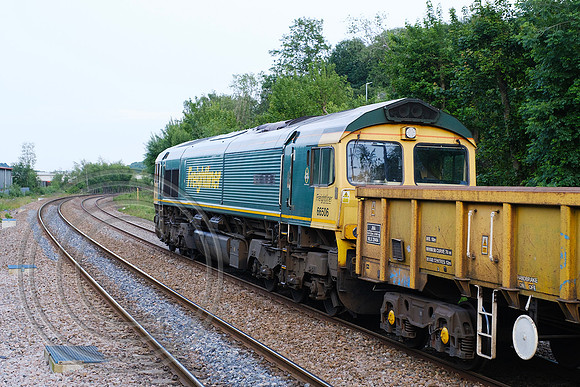 66506 + 66597 6Y20 Brighouse 13062025 - DSCF3456