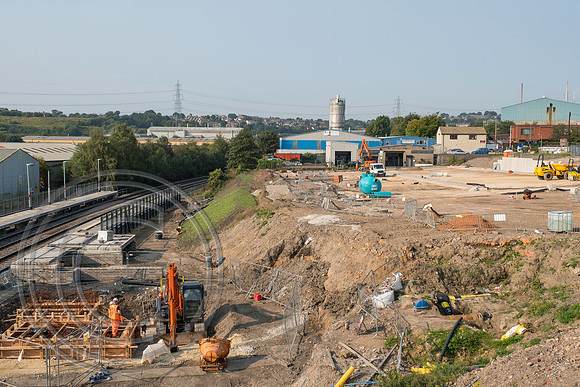 Low Moor Station Construction 13092016 4