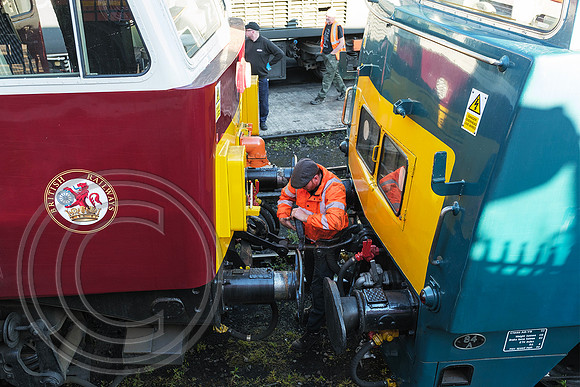 Uncoupling 69009 and D1015 Haworth Shed 21062024 - DSCF0765