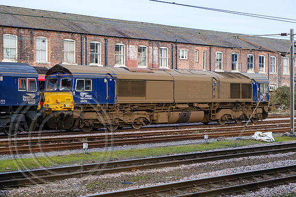 66423 + 66429 Doncaster West Yard 08022020 - DSCF5838