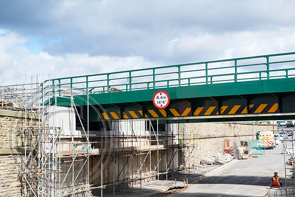 Replacement Turner Lane rail bridge Ashton-under-Lyne 31072017