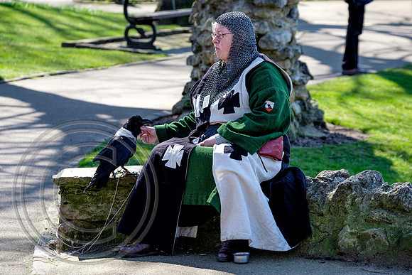 Bird Lady Knaresborough 10042016