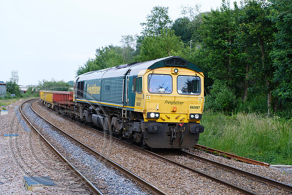 66597 + 66506 6Y20 Brighouse 13062025 - DSCF3435