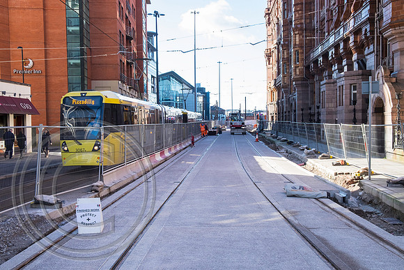 Lower Mosley Street looking SW 23022016