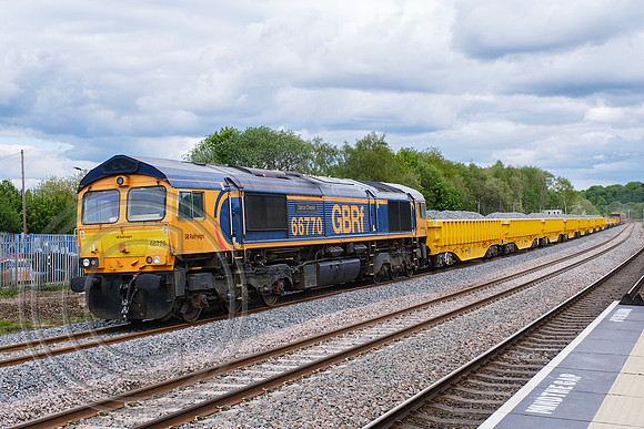 66770 + 66785 6G59 Mirfield 04052025 - DSCF3318