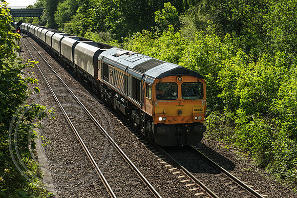 66730 6M31 Oakenshaw Jn 21052019 - DSCF2869