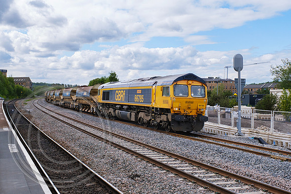 66785 + 66770 6G59 Mirfield 04052025 - DSCF3301