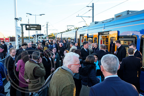 Rotherham Parkgate Tram Train Launch  25102018 - DSCF7018