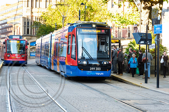 399203 2A26 Cathedral Tram Train Launch 25102018 - DSCF7092